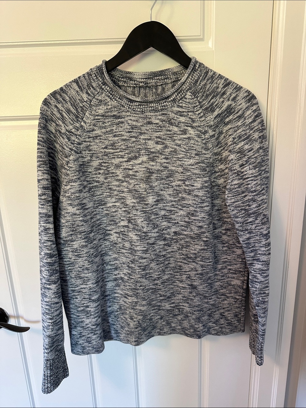 lululemon athletica Men's Heathered Gray Crewneck Sweater